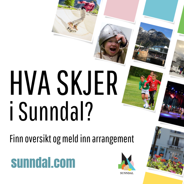 HVA SKJER I SUNNDAL aktivitetskalender