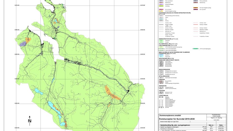 Lenke til artikkel: Kommuneplan for Sunndal - arealdelen