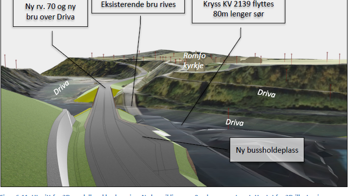 Lenke til artikkel: Detaljregulering for ny bru ved rv.70 Romfo, høring og offentlig ettersyn, merknadsfrist 27.10.2026