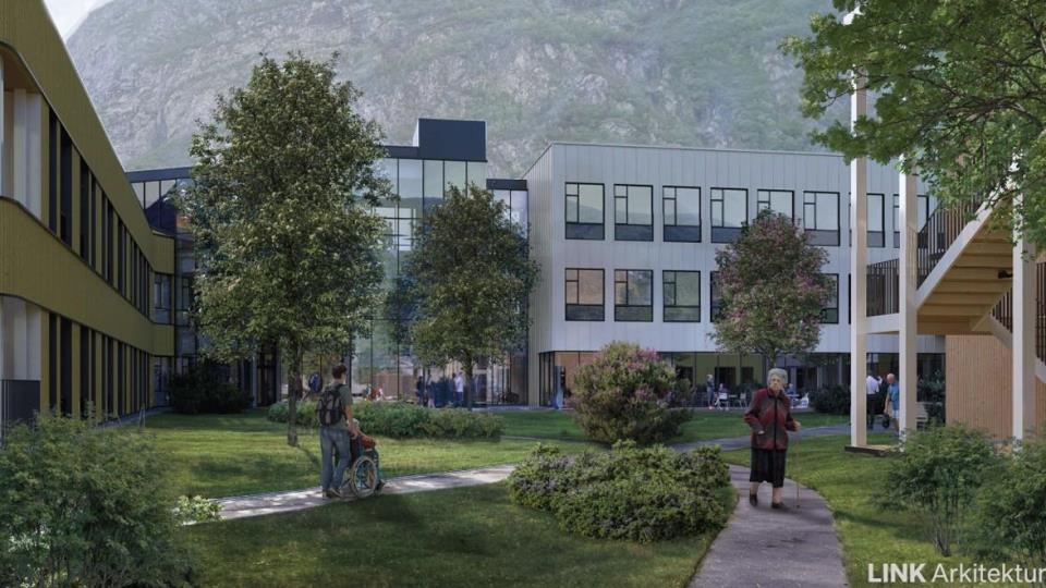Lenke til artikkel: Tildeling av kontrakt for totalentreprise for Sunndal Helsetun