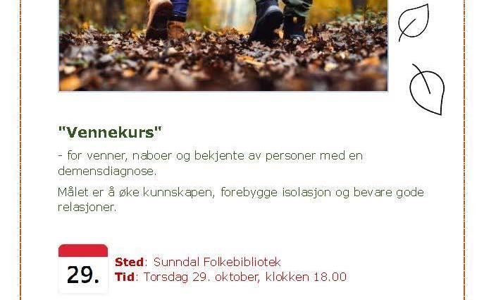 Lenke til artikkel: Har noen i din omgangskrets demens?