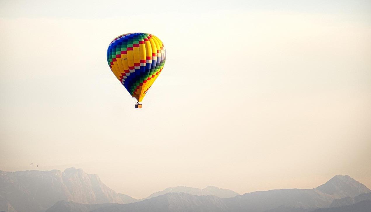Luftballong - Klikk for stort bilde